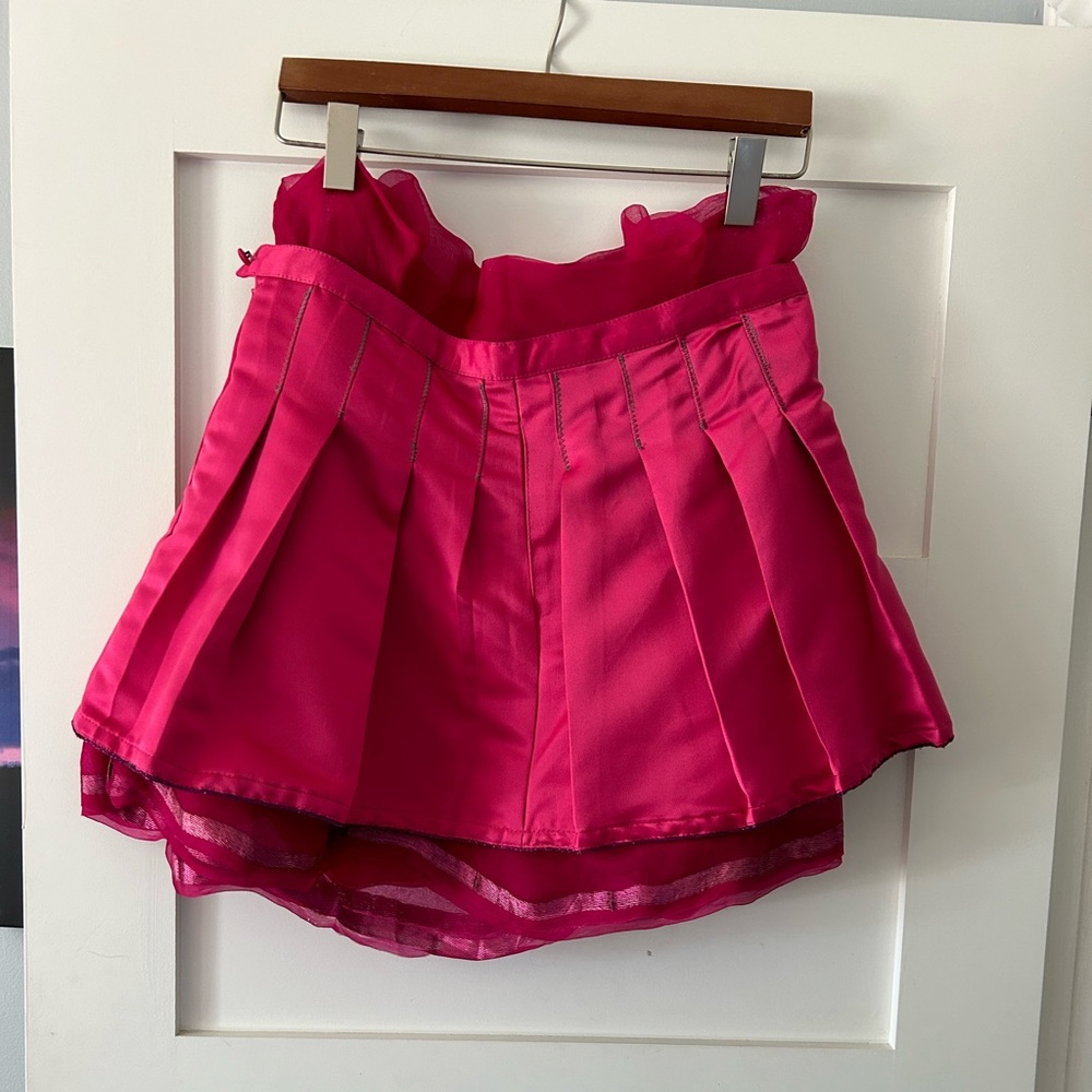Zanesha Gowrali custom designed silk multi layered skirt